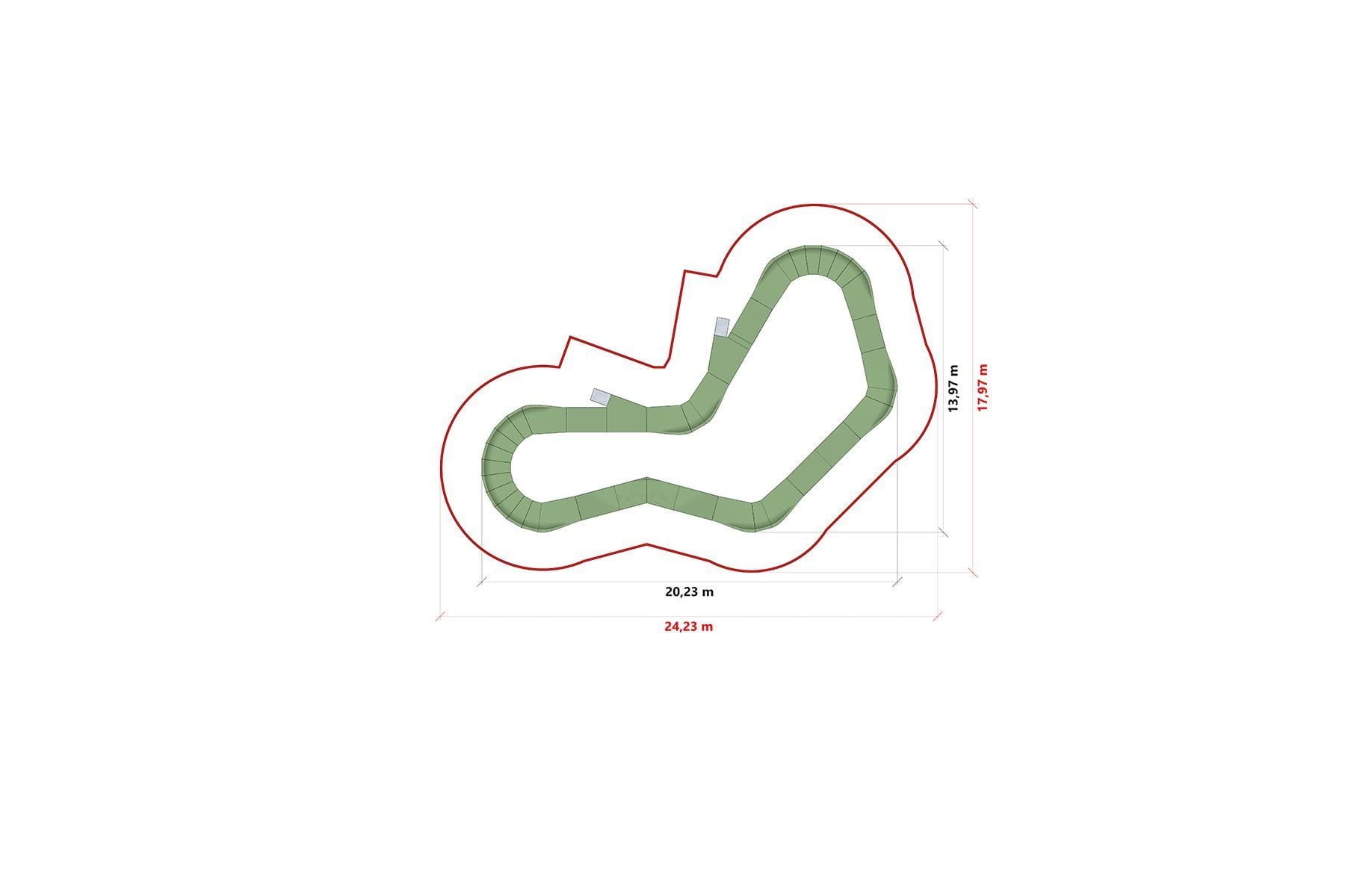 Pumptrack Yukon TF022 – foto 1