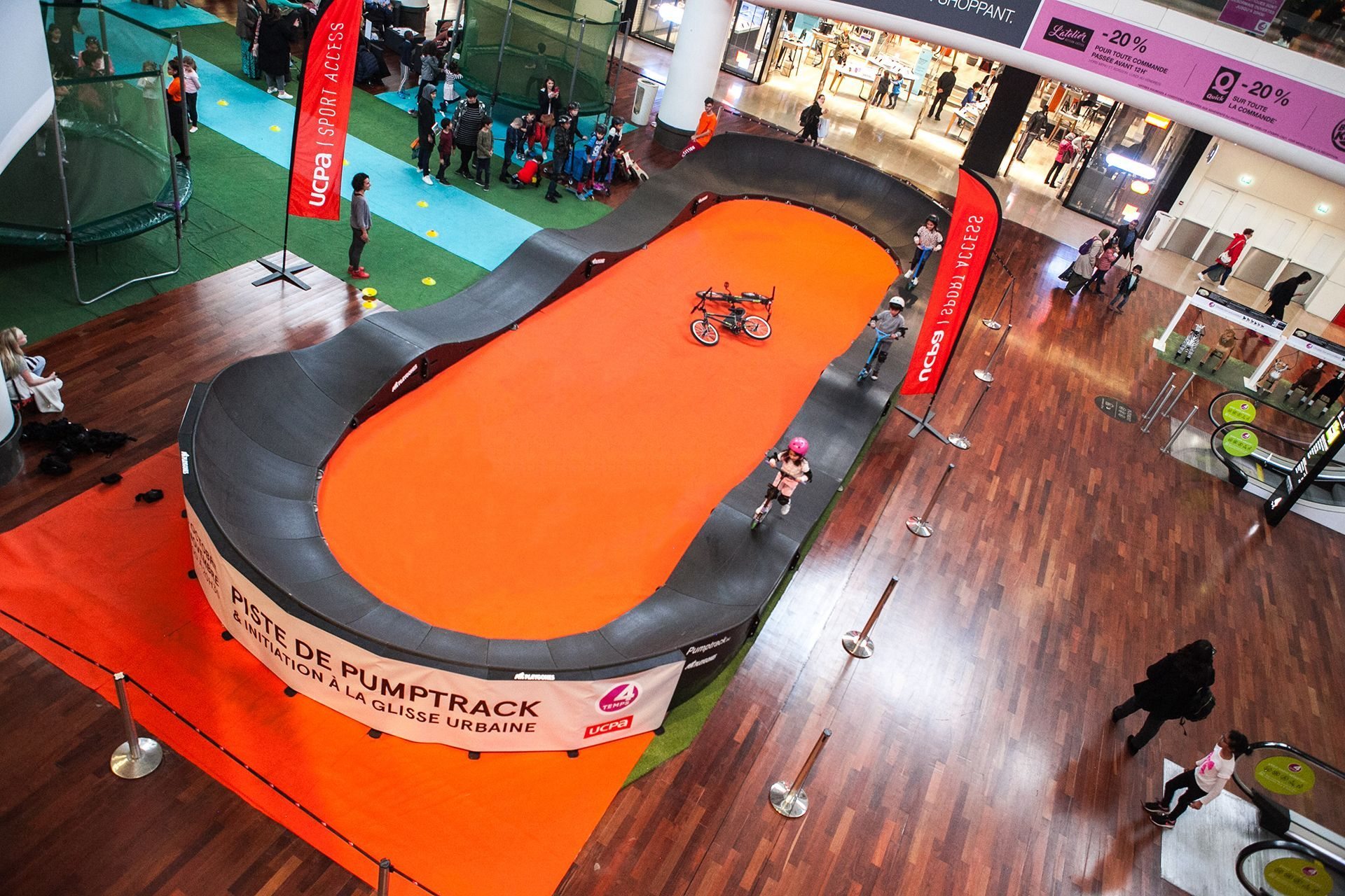 Pumptrack Shopping center Les Quatre Temps (France) – foto 2