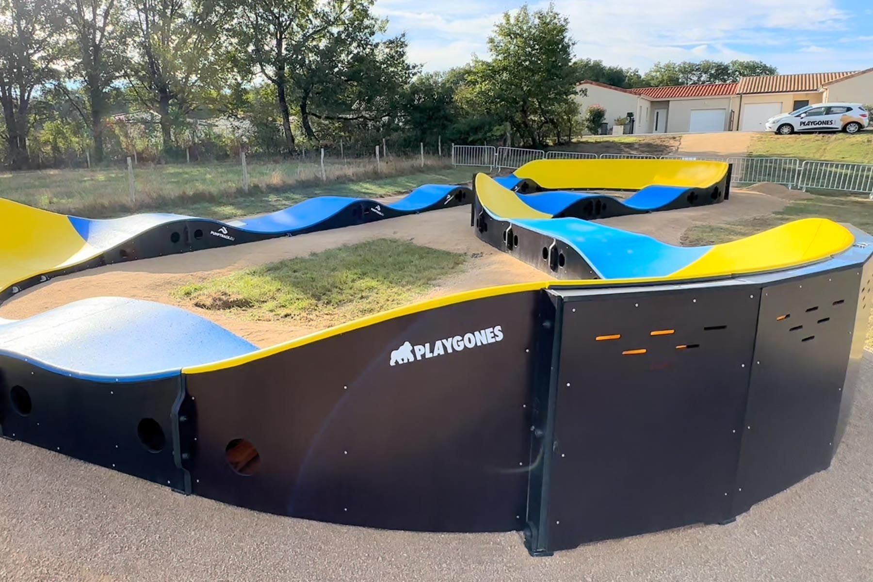 Pumptrack - Nouaillé-Maupertuis (Franța) – foto 1