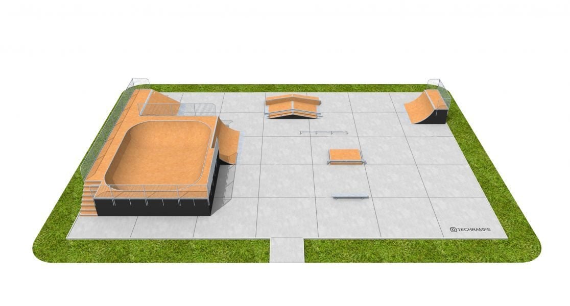 Skatepark Modular PSM15