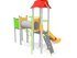 Set cu două turnuri cu tobogan și tunel pentru loc de joacă - BGL-00107 miniatura 2