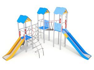 Set cu trei turnuri pentru loc de joacă - BGL-1103