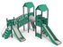Set cu trei turnuri cu podeț pentru loc de joacă - BGL-1108 RECYCLED miniatura 1