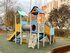 Set cu trei turnuri cu podeț pentru loc de joacă - BGL-1108 miniatura 2