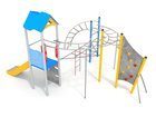 Set turnuri cu panou de cățărare pentru loc de joacă - BGL-1113 imagine 4