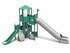 Set turnuri cu tobogan pentru loc de joacă - BGL-1120 RECYCLED miniatura 1