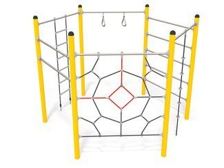 Structură de cățărare tip junglă pentru loc de joacă - BGL-1144 imagine principala