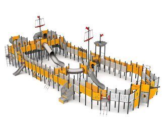 Vapor mare pentru loc de joacă - BGL-1181-8-6XI23-1A imagine principala