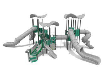 Set cu trei turnuri din materiale reciclate pentru loc de joacă - BGL-1211 RECYCLED imagine principala