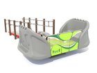 Leagăn integrativ pentru copii în scaune cu rotile incluziv - BGL-1231 imagine 4