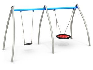 Leagăn dublu pentru loc de joacă - BGL-3025