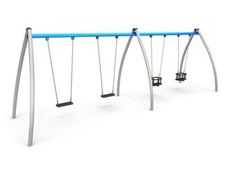 Leagăn cvadruplu pentru loc de joacă - BGL-3027 imagine principala
