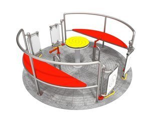 Carusel pentru copii în scaune cu rotile pentru loc de joacă - BGL-4024 imagine principala