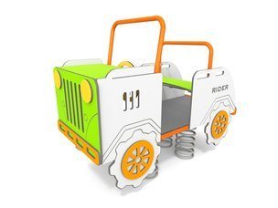 Figurină pe arc mașină pentru loc de joacă - BGL-4034