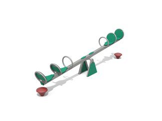 Balansoar din materiale reciclate pentru loc de joacă - BGL-4065 RECYCLED imagine principala