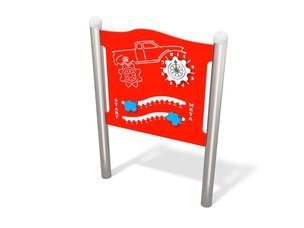 Panou educațional joc de curse pentru loc de joacă - BGL-4123