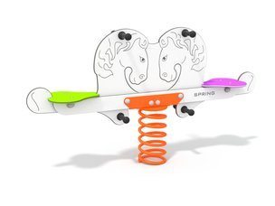 Balansoar pe arc dublu căluț pentru loc de joacă - BGL-5013