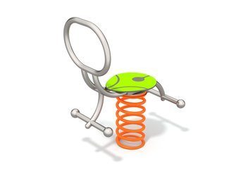 Balansoar pe arc pentru loc de joacă - BGL-5029 imagine principala