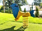 Balansoar pe arc delfin pentru loc de joacă - BGL-5103 imagine 3