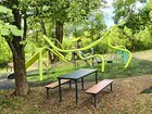 Masă de picnic cu bănci pentru loc de joacă și parc - BGL-6030 imagine 4