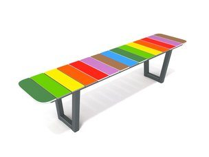 Bancă pentru loc de joacă și parc - BGL-6034