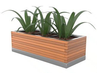 Jardinieră urbană triplă - BGL-6099 imagine principala