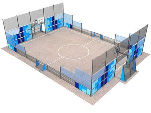 Teren de baschet și fotbal - BGL-6405