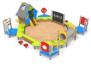 Groapă de nisip pentru loc de joacă - BGL-7043