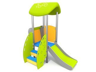 Căsuță cu tobogan și scări pentru loc de joacă - BGL-7101 imagine principala
