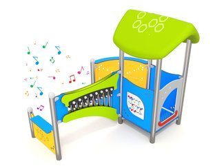 Căsuță cu instrument muzical pentru loc de joacă - BGL-7123 imagine principala