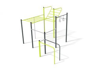 Set street workout scară orizontală - BGL-7615