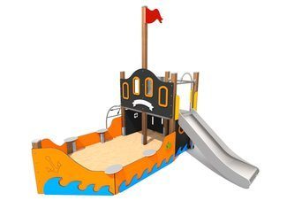 Groapă de nisip tip vapor pentru loc de joacă - BGL-8001 imagine principala