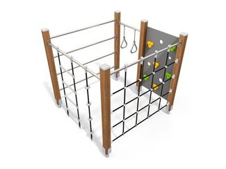 Structură de cățărare tip junglă pentru loc de joacă - BGL-8002 imagine principala