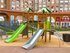 Set cu două turnuri cu tobogan pentru loc de joacă - BGL-8018 miniatura 4