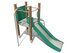 Tobogan pentru loc de joacă din materiale reciclate - BGL-8019 RECYCLED miniatura 1
