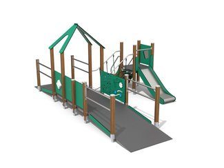 Set integrativ pentru loc de joacă din materiale reciclate - BGL-8047 RECYCLED imagine principala