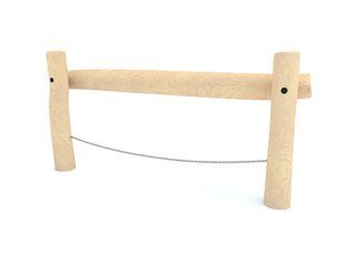 Frânghie tip lanț din salcâm pentru loc de joacă - BGL-8108