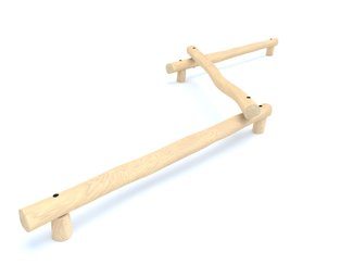 Bârnă de echilibru triplă pentru loc de joacă - BGL-8110 imagine principala