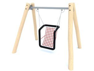 Leagăn pentru persoane cu dizabilități din salcâm pentru loc de joacă - BGL-8131