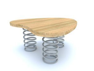 Platformă pe arc din salcâm pentru loc de joacă - BGL-8180