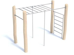 Bare de tracțiuni cu scară Street Workout - BGL-8206