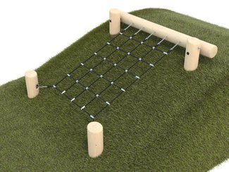 Traseu de aventură structură de frânghii din salcâm pentru pantă - BGL-8415 imagine principala