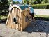 Căsuță închisă cu structură de frânghii din salcâm pentru loc de joacă - BGL-8452 miniatura 2
