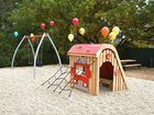 Pompieri - căsuță pentru loc de joacă din salcâm - BGL-8458 imagine 8