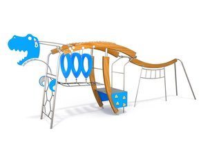 Cursă cu obstacole în formă de dinozaur pentru loc de joacă - BGL-8503