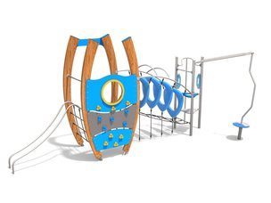 Set de aventură cu carusel pentru loc de joacă - BGL-8514