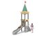 Castel cu un turn pentru loc de joacă cu tobogan - BGL-8601 miniatura 1