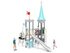 Castel cu două turnuri pentru loc de joacă cu tobogane - BGL-8609 miniatura 4