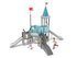 Castel cu un turn pentru loc de joacă cu tobogane - BGL-8612 miniatura 4