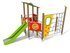Turn cu structură de frânghii și tobogan pentru loc de joacă - BGL-8903 miniatura 1